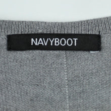 Laden Sie das Bild in den Galerie-Viewer, Second Hand NAVYBOOT Pullover Gr. XL grau uni mit Kaschmir (*)