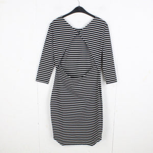 Second Hand THE FIFTH Kleid Gr. XL schwarz/weiß gestreift (*)