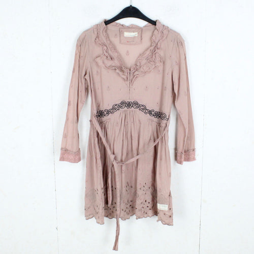 Second Hand ODD MOLLY Kleid Tunika Gr. 2 (S) altrosa bestickt (*)