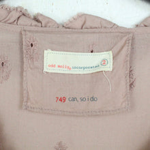Laden Sie das Bild in den Galerie-Viewer, Second Hand ODD MOLLY Kleid Tunika Gr. 2 (S) altrosa bestickt (*)