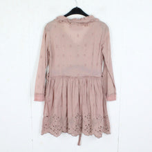 Laden Sie das Bild in den Galerie-Viewer, Second Hand ODD MOLLY Kleid Tunika Gr. 2 (S) altrosa bestickt (*)