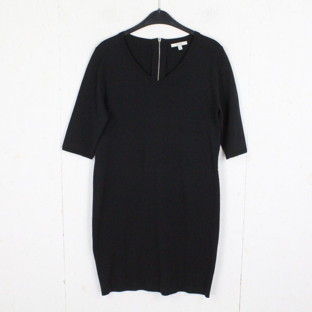 Second Hand DAGMAR Strickkleid Kleid Gr. S schwarz Strick (*)
