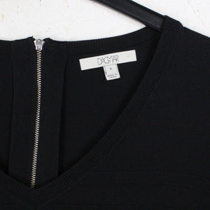 Second Hand DAGMAR Strickkleid Kleid Gr. S schwarz Strick (*)
