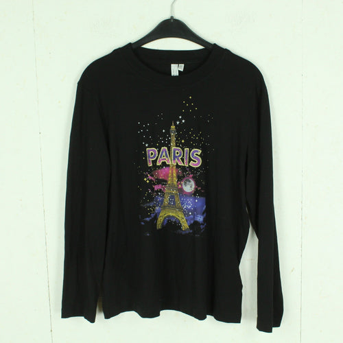 Second Hand & OTHER STORIES Sweatshirt Gr. 38 schwarz mit Print 