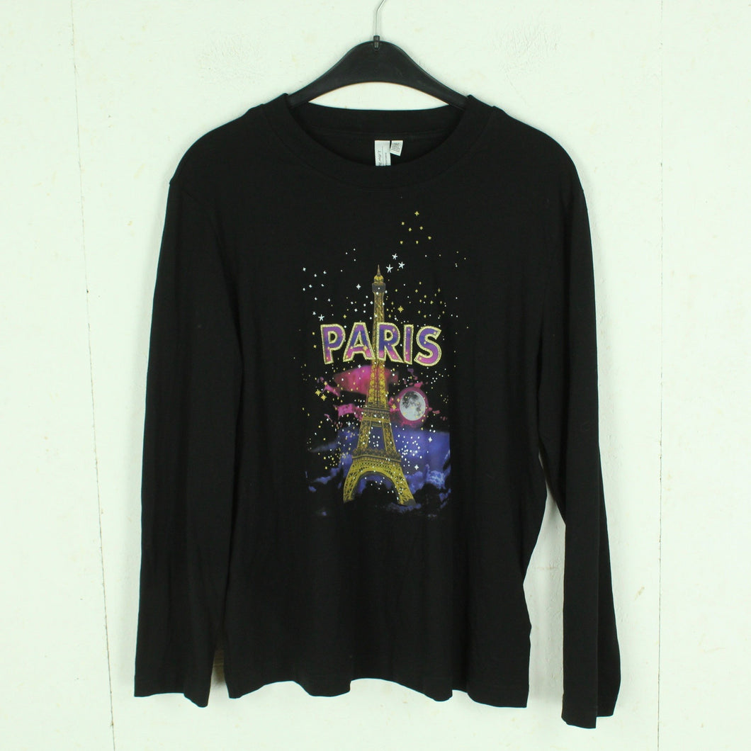 Second Hand & OTHER STORIES Sweatshirt Gr. 38 schwarz mit Print 