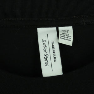 Second Hand & OTHER STORIES Sweatshirt Gr. 38 schwarz mit Print "Paris" (*)