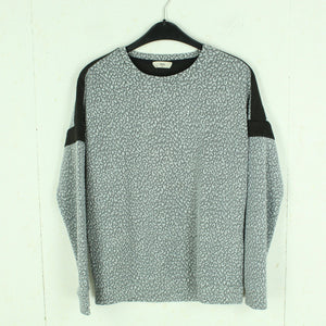 Second Hand ENVII Sweatshirt Gr. S grau schwarz Animalprint (*)