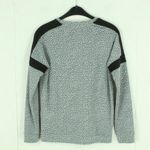 Laden Sie das Bild in den Galerie-Viewer, Second Hand ENVII Sweatshirt Gr. S grau schwarz Animalprint (*)