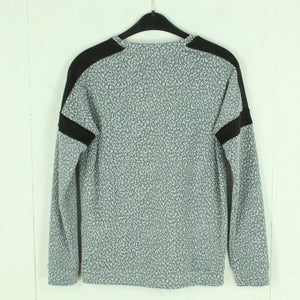 Second Hand ENVII Sweatshirt Gr. S grau schwarz Animalprint (*)