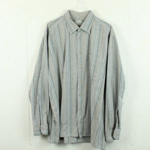 Vintage Flanellhemd Gr. XXL mehrfarbig gestreift Hemd