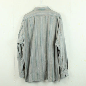 Vintage Flanellhemd Gr. XXL mehrfarbig gestreift Hemd