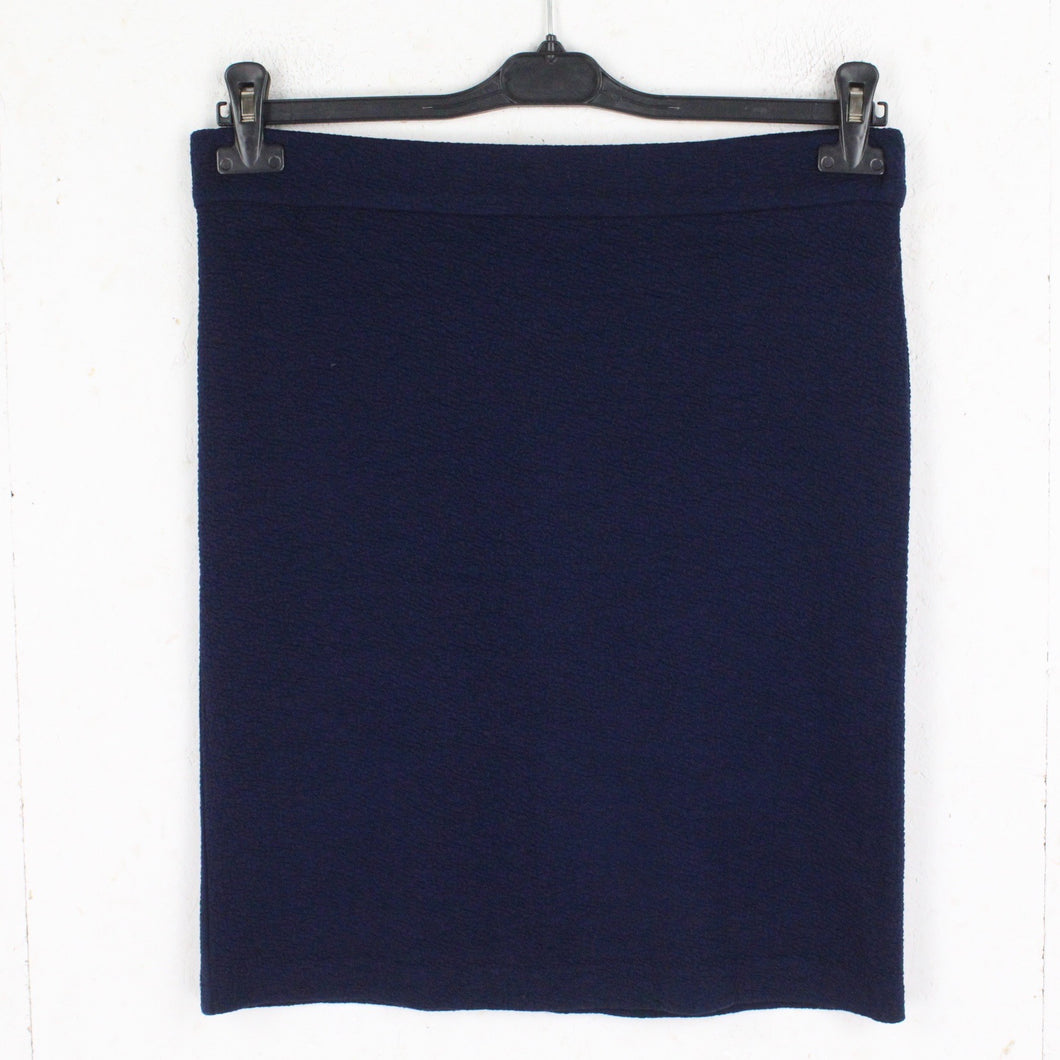 Second Hand GANNI Rock Gr. XL blau Bleistiftrock (*)