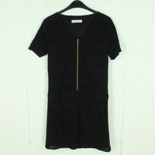 Laden Sie das Bild in den Galerie-Viewer, Second Hand SÉZANE x LA REDOUTE Kleid Gr. 36 schwarz Häkelkleid (*)