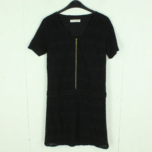 Second Hand SÉZANE x LA REDOUTE Kleid Gr. 36 schwarz Häkelkleid (*)