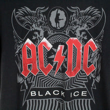 Laden Sie das Bild in den Galerie-Viewer, Vintage AC/DC T-Shirt Gr. S schwarz mit Print Bandshirt