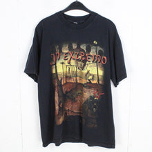 Laden Sie das Bild in den Galerie-Viewer, Vintage IN EXTREMO T-Shirt Gr. L schwarz mit Print Bandshirt