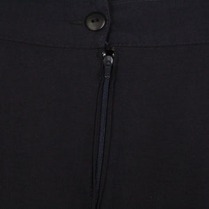Vintage Rock Gr. S dunkelblau High Waist Rock