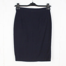 Laden Sie das Bild in den Galerie-Viewer, Vintage Rock Gr. S dunkelblau High Waist Rock