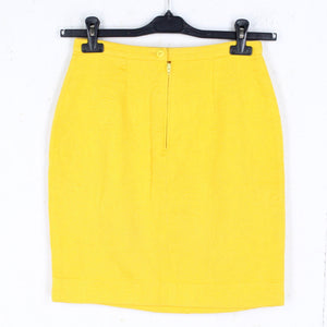 Vintage Rock Gr. S gelb High Waist Rock