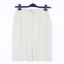 Laden Sie das Bild in den Galerie-Viewer, Vintage Rock Gr. S beige High Waist Rock