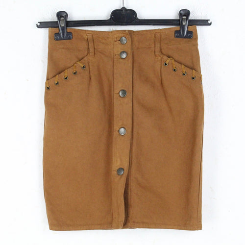 Vintage Rock Gr. S braun High Waist Rock