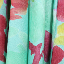 Laden Sie das Bild in den Galerie-Viewer, Vintage Rock Gr. XS bunt Crazy Pattern High Waist Rock