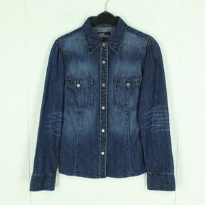Second Hand CLOSED Jeanshemd Gr. M blau Hemd Denim (*)