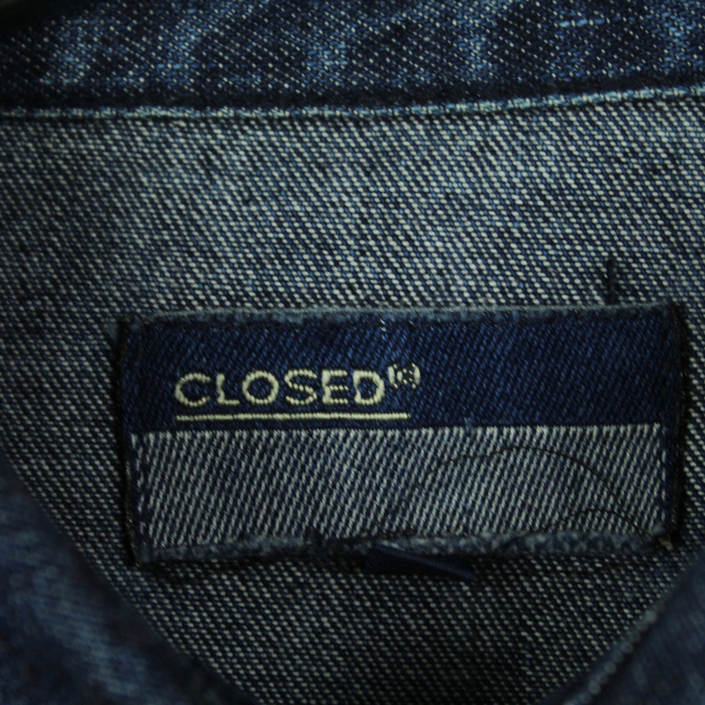 Second Hand CLOSED Jeanshemd Gr. M blau Hemd Denim (*)
