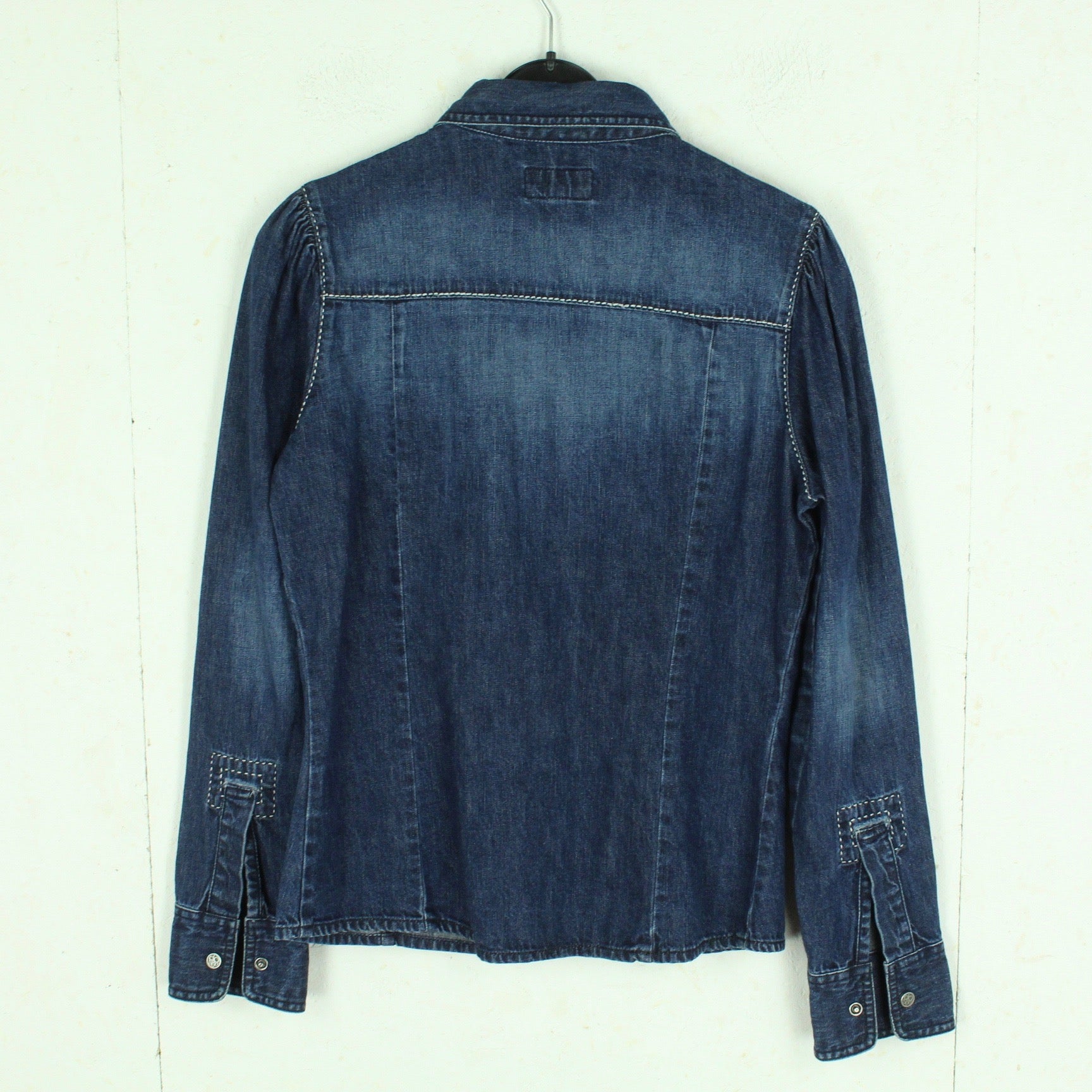 Second Hand CLOSED Jeanshemd Gr. M blau Hemd Denim (*)
