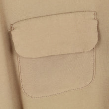 Laden Sie das Bild in den Galerie-Viewer, Second Hand VINTAGE 55 Bluse Gr. XS nude Langarmbluse (*)