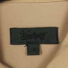 Laden Sie das Bild in den Galerie-Viewer, Second Hand VINTAGE 55 Bluse Gr. XS nude Langarmbluse (*)