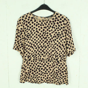 Second Hand TIGER OF SWEDEN Bluse Gr. 36 mehrfarbig Animalprint (*)