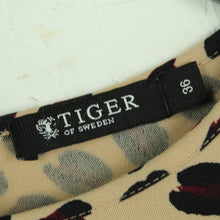 Laden Sie das Bild in den Galerie-Viewer, Second Hand TIGER OF SWEDEN Bluse Gr. 36 mehrfarbig Animalprint (*)