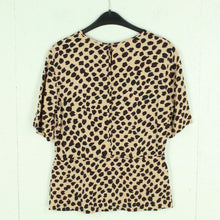 Laden Sie das Bild in den Galerie-Viewer, Second Hand TIGER OF SWEDEN Bluse Gr. 36 mehrfarbig Animalprint (*)
