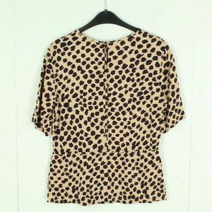 Second Hand TIGER OF SWEDEN Bluse Gr. 36 mehrfarbig Animalprint (*)