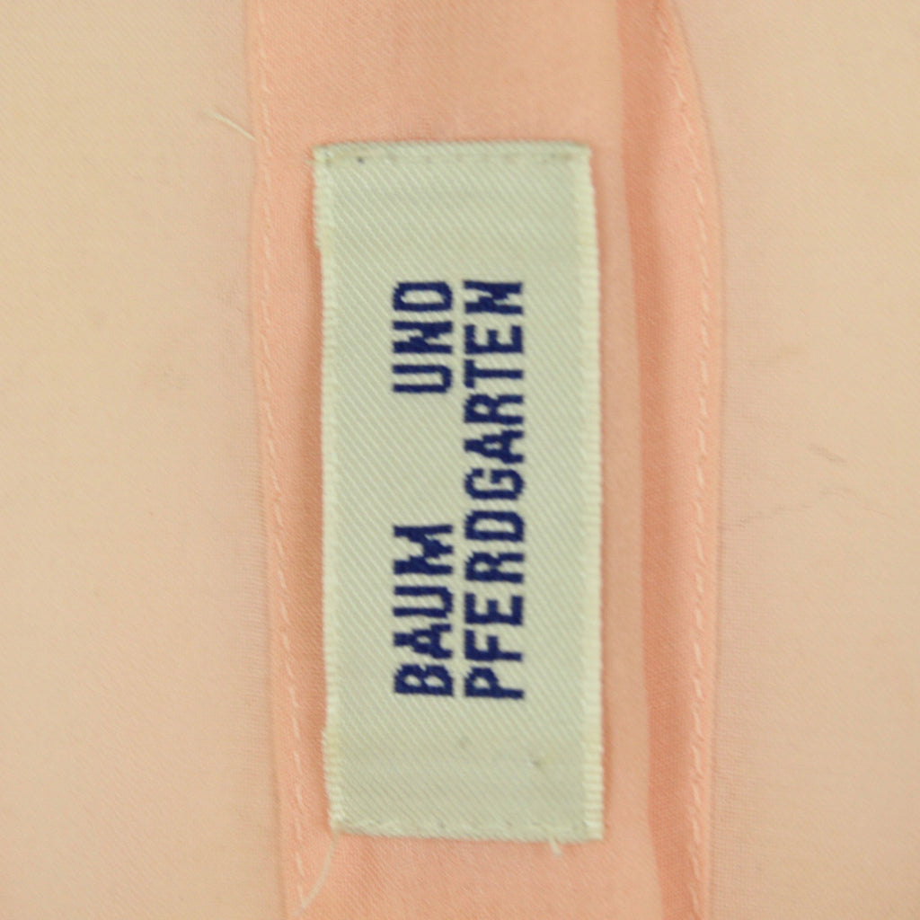 Second Hand BAUM UND PFERDGARTEN Bluse Gr. 36 koralle uni Plissee (*)