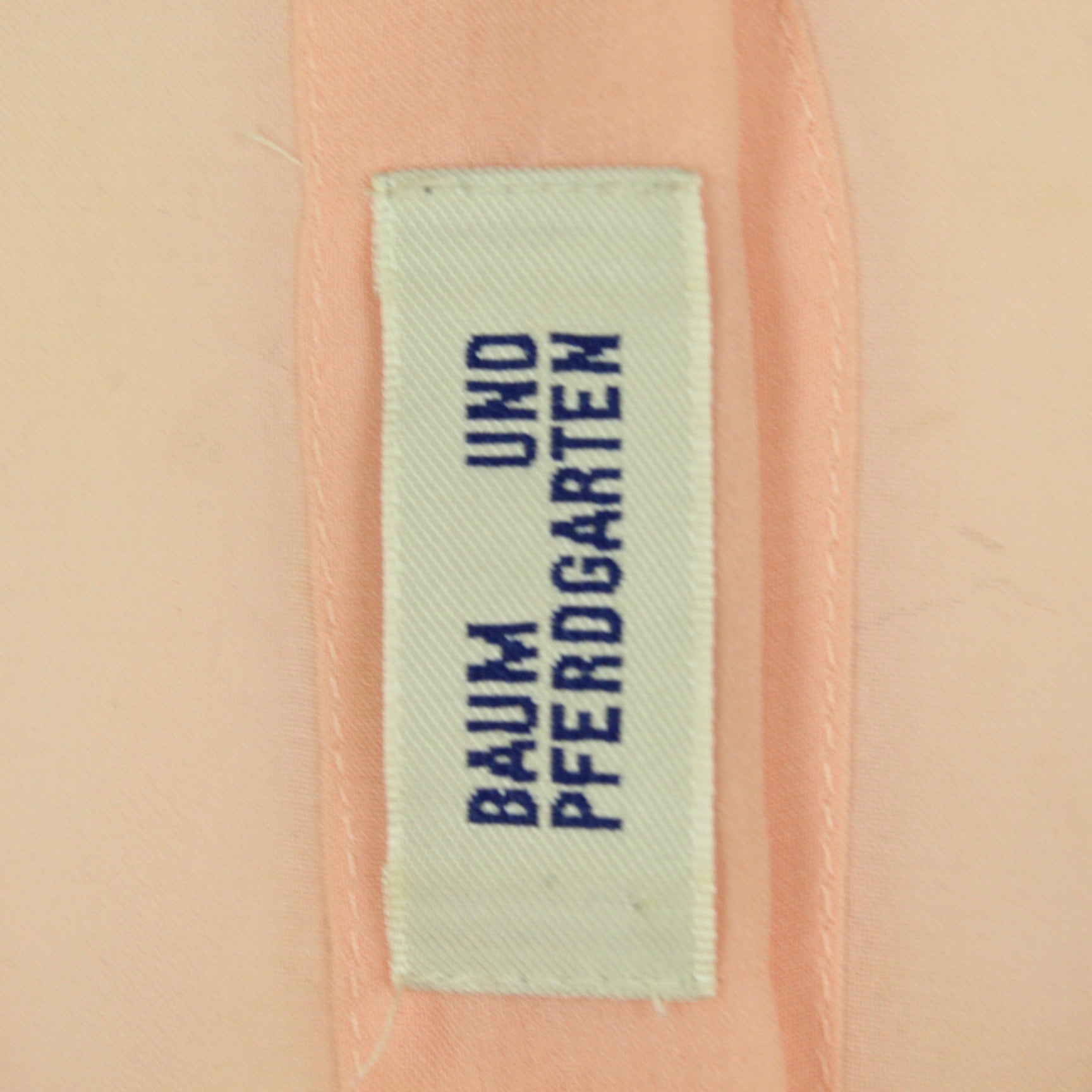 Second Hand BAUM UND PFERDGARTEN Bluse Gr. 36 koralle uni Plissee (*)