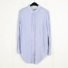 Laden Sie das Bild in den Galerie-Viewer, Second Hand CLOSED Bluse Gr. M blau weiß gestreift Hemdbluse (*)