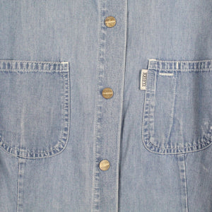 Second Hand CLOSED Hemd Gr. XL hellblau Jeanshemd (*)