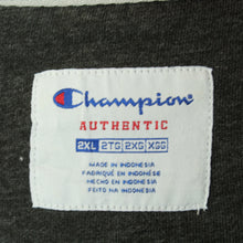 Laden Sie das Bild in den Galerie-Viewer, Vintage CHAMPION Sweatjacke Gr. XXL grau Sweatshirt