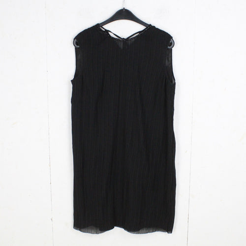 Second Hand BAUM UND PFERDGARTEN Kleid Gr. 38 schwarz Plissee (*)