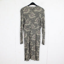 Laden Sie das Bild in den Galerie-Viewer, Second Hand INDISKA Kleid Gr. L mehrfarbig gemustert Langarmkleid  (*)