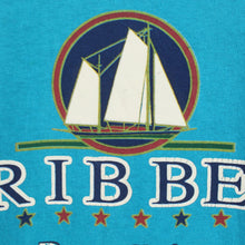 Laden Sie das Bild in den Galerie-Viewer, VINTAGE Souvenir T-Shirt Gr. XL &quot;Karibik - Boca Chica&quot;