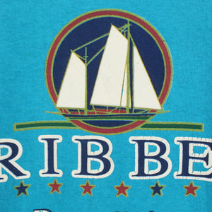 VINTAGE Souvenir T-Shirt Gr. XL "Karibik - Boca Chica"
