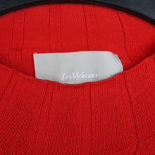 Laden Sie das Bild in den Galerie-Viewer, Second Hand INWEAR Pullover Gr. M rot Strick (*)
