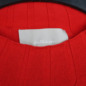 Second Hand INWEAR Pullover Gr. M rot Strick (*)