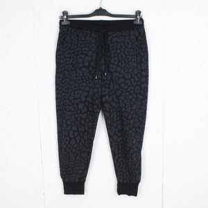 Second Hand NIKE Hose Gr. S schwarz grau Leomuster Sweatpant (*)