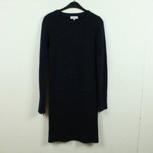 Laden Sie das Bild in den Galerie-Viewer, Second Hand HOFMANN COPENHAGEN Strickkleid Gr. S dunkelblau (*)