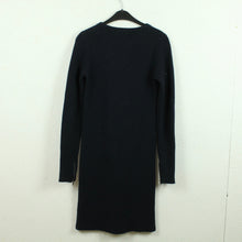 Laden Sie das Bild in den Galerie-Viewer, Second Hand HOFMANN COPENHAGEN Strickkleid Gr. S dunkelblau (*)