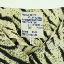 Laden Sie das Bild in den Galerie-Viewer, Second Hand BAUM &amp; PFERDGARTEN Kleid Gr. 36 gelb schwarz Animalprint (*)